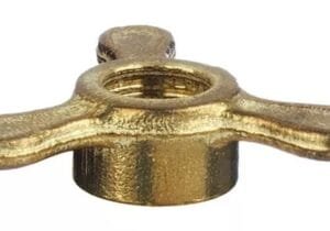 MARIPOSA BRONCE 3/8 P/FAROL-CALENTADOR