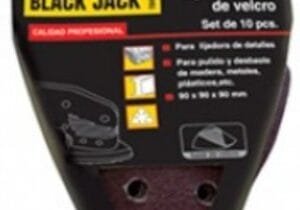 LIJA TRIANGULO C/VELCRO X 10 UNID.