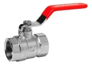 LLAVE PASO AGUA 1" METAL ESFERICA