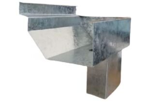 ZINC BOQUETA RECTANGULAR CHAPA 30