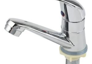 CANILLA LAVATORIO MONOCOMANDO PLAST CROMO