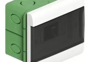 CAJA DIN PVC EMB 08 BOCAS C/TAPA