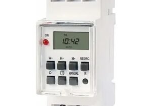 RELOJ HORARIO P/RIEL DIN DIGITAL