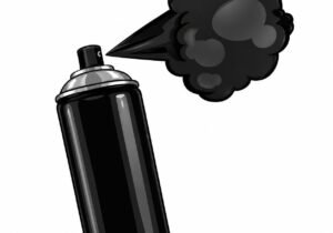 AEROSOL 240 NEGRO MATE