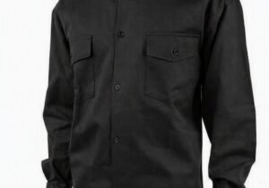 CAMISA DE TRABAJO NEGRA T40