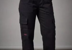 PANTALON CARGO MUJER NEGRO T36